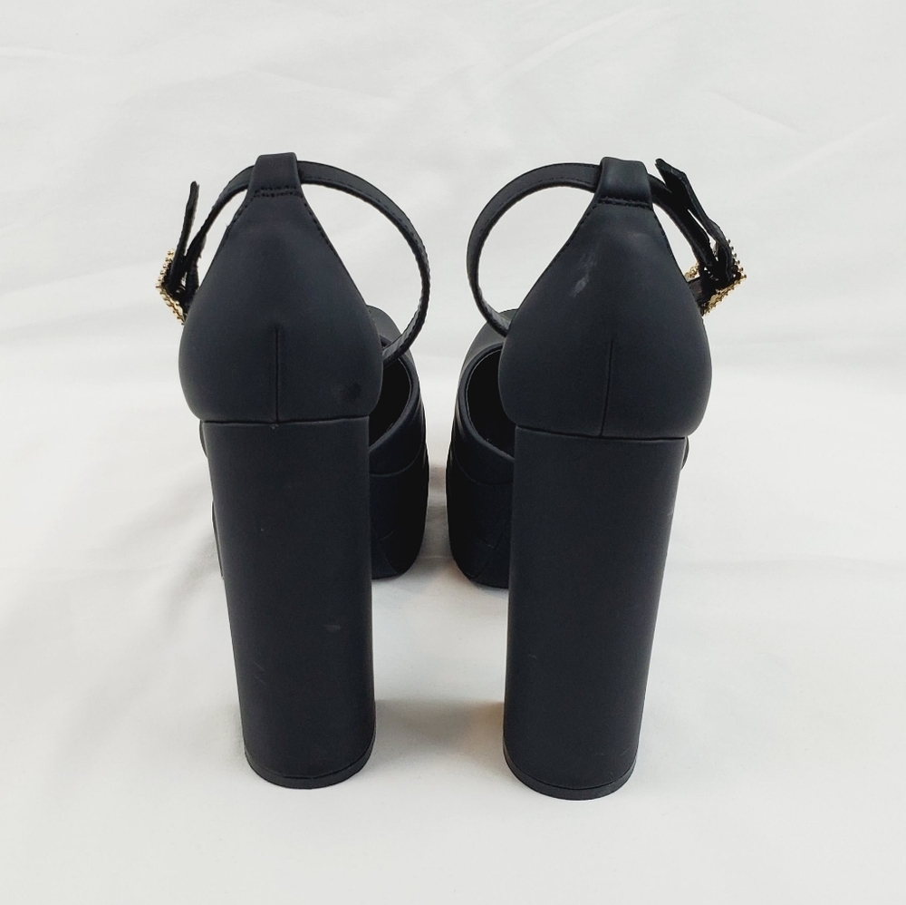 Aldo Grandle Double Platform Ankle Strap Pump - Picture 7 of 11